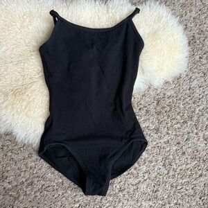 Capezio black medium leotard